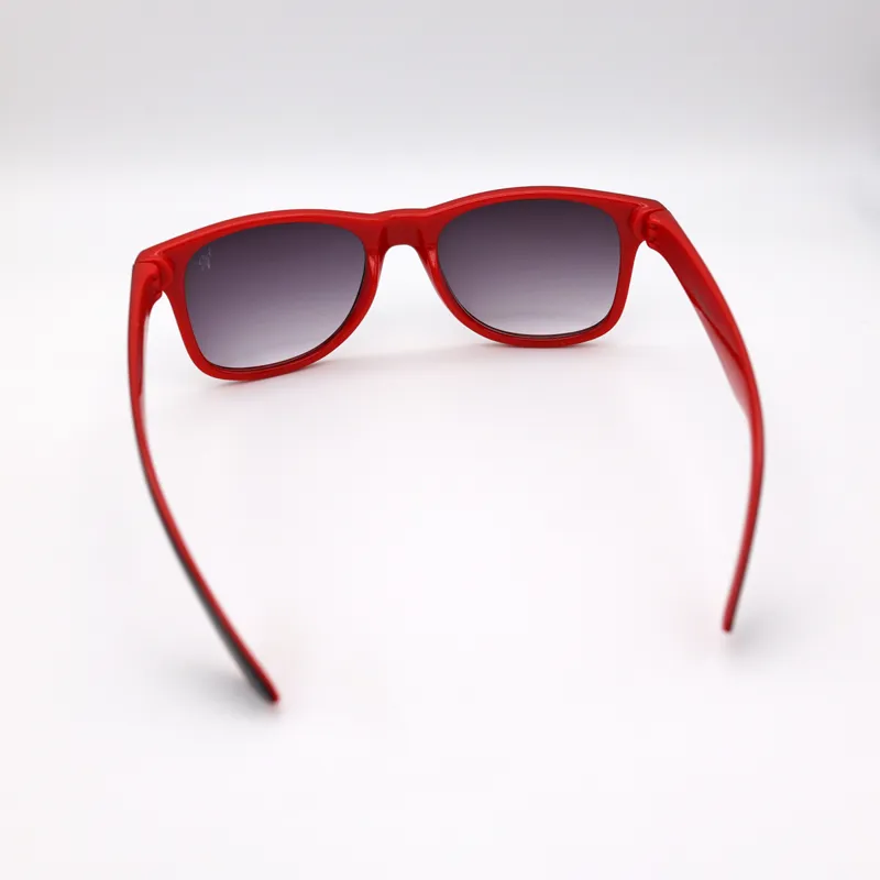 Zuma Jay Wayfarer Sunglasses Black Red-2
